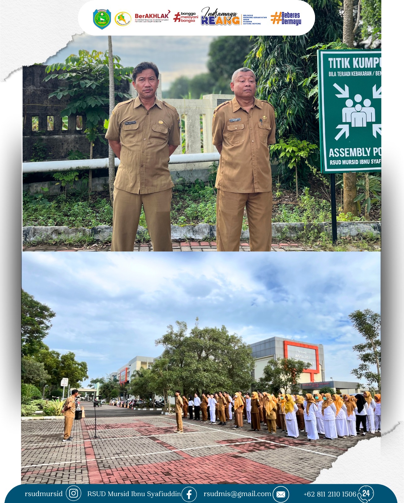 Dokumentasi Kegiatan Apel Pagi