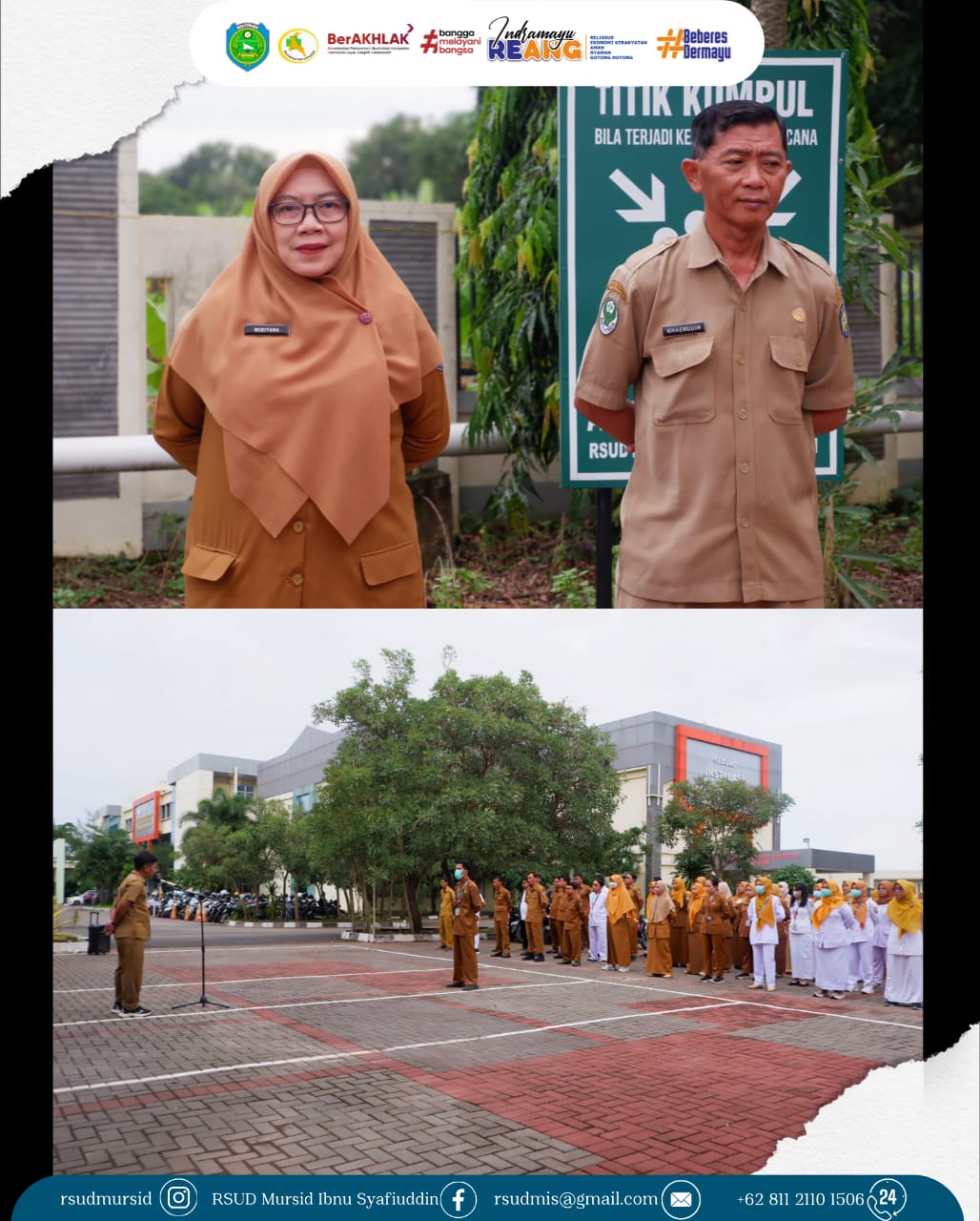 Dokumentasi Kegiatan Apel Pagi